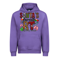 Tulip santa's favorite rt respiratory therapist Urban Hoodie - Jasminsmagicworld