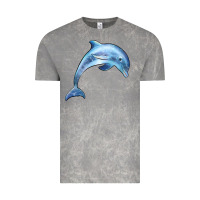Cloud Rock dolphin Vintage Tee - BarkalooDesign