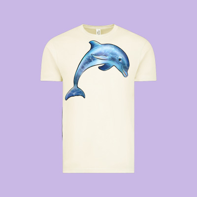 Dolphin Vintage Tee Designed By Barkaloodesign