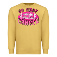 Antique Gold go fight tackle cancer Premium Sweatshirt - MaliasSmallBusiness