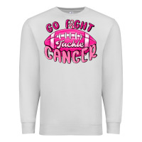 Dove Grey go fight tackle cancer Premium Sweatshirt - MaliasSmallBusiness