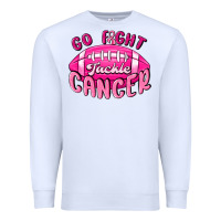 Go Fight Tackle Cancer Premium Sweatshirt | Teevron