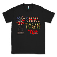 Black small town usa Classic Tee - CowhideDigitalArt