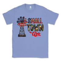 Colony Blue small town usa Classic Tee - CowhideDigitalArt