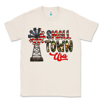 Natural small town usa Classic Tee - CowhideDigitalArt