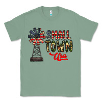 Sage small town usa Classic Tee - CowhideDigitalArt