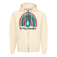 Sandshell be my valentine gemstone rainbow Zipper Hoodie - JahusDesignShop