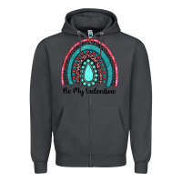 Smoke be my valentine gemstone rainbow Zipper Hoodie - JahusDesignShop