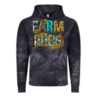 Cloud Black western farm babe Vintage Hoodie - texasbilliewilder
