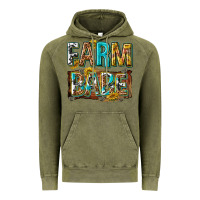 Vintage Olive western farm babe Vintage Hoodie - texasbilliewilder