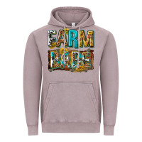 Vintage Zinc western farm babe Vintage Hoodie - texasbilliewilder