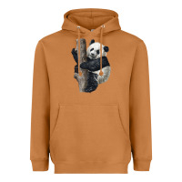 Meerkat Giant Panda Heavyweight Hoodie - LillyAllenDesigns