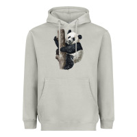 Moon Dust Giant Panda Heavyweight Hoodie - LillyAllenDesigns