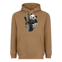 Toasted Coconut Giant Panda Heavyweight Hoodie - LillyAllenDesigns