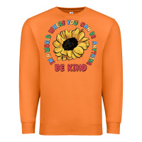 Carrot in a world where you can be anything be kind Premium Sweatshirt - MaliasSmallBusiness