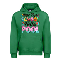 Emerald bye bye school hello pool Urban Hoodie - BarkalooDesign