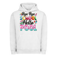Pigment Lunar Rock bye bye school hello pool Urban Hoodie - BarkalooDesign