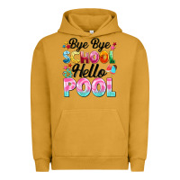 Pigment Peanut Butter bye bye school hello pool Urban Hoodie - BarkalooDesign