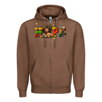 Chestnut hope juneteenth Zipper Hoodie - AdoDesignShop