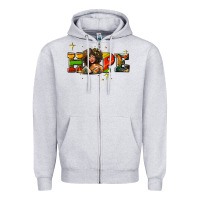 Hope Juneteenth Zipper Hoodie | Teevron