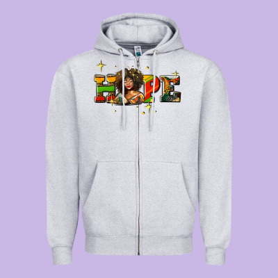Hope Juneteenth Zipper Hoodie Designed By Adodesignshop