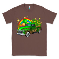 Chestnut st patricks shamrock gold rainbow balloon candy truck Classic Tee - FaDigitalArtStudio