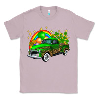 Lilac st patricks shamrock gold rainbow balloon candy truck Classic Tee - FaDigitalArtStudio