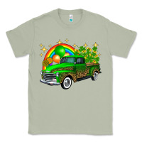 Matcha st patricks shamrock gold rainbow balloon candy truck Classic Tee - FaDigitalArtStudio