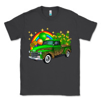 Smoke st patricks shamrock gold rainbow balloon candy truck Classic Tee - FaDigitalArtStudio