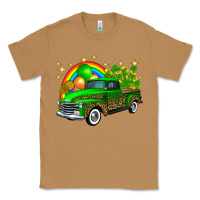 Toasted Coconut st patricks shamrock gold rainbow balloon candy truck Classic Tee - FaDigitalArtStudio