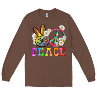 Chestnut lgbtq peace and sembols Long Sleeve Tee - HRA Design Shop