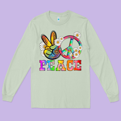 Lgbtq Peace And Sembols Long Sleeve Tee Designed By Hra Design Shop
