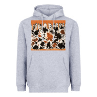 Heather Grey cowhide dripping glitter tumbler Heavyweight Hoodie - Jasminsmagicworld