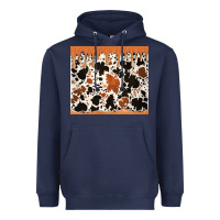 Navy cowhide dripping glitter tumbler Heavyweight Hoodie - Jasminsmagicworld