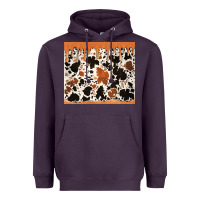 Plum cowhide dripping glitter tumbler Heavyweight Hoodie - Jasminsmagicworld