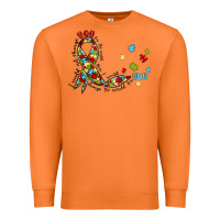 Carrot autism awareness Premium Sweatshirt - MaliasSmallBusiness