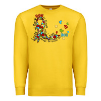 Lemon autism awareness Premium Sweatshirt - MaliasSmallBusiness