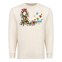 Sandshell autism awareness Premium Sweatshirt - MaliasSmallBusiness