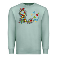 Seafoam autism awareness Premium Sweatshirt - MaliasSmallBusiness
