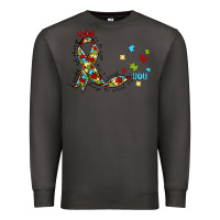 Smoke autism awareness Premium Sweatshirt - MaliasSmallBusiness
