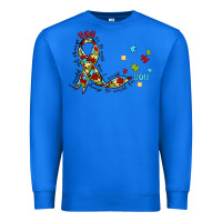 True Royal autism awareness Premium Sweatshirt - MaliasSmallBusiness