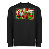 Black Christmas gnome coffee cups Heavyweight Sweatshirt - Zillion Design Studio
