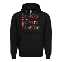 Black be mine valentine Zipper Hoodie - JahusDesignShop