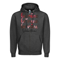 Charcoal Heather be mine valentine Zipper Hoodie - JahusDesignShop