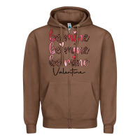 Chestnut be mine valentine Zipper Hoodie - JahusDesignShop