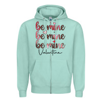 Be Mine Valentine Zipper Hoodie | Teevron