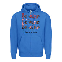 True Royal be mine valentine Zipper Hoodie - JahusDesignShop