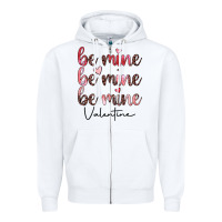White be mine valentine Zipper Hoodie - JahusDesignShop