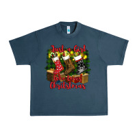 Midnight Navy just a girl who loves christmas Urban Heavy Tee - RanaPortraitStore