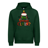 Forest Green you serious clark christmas tree Urban Hoodie - Jasminsmagicworld